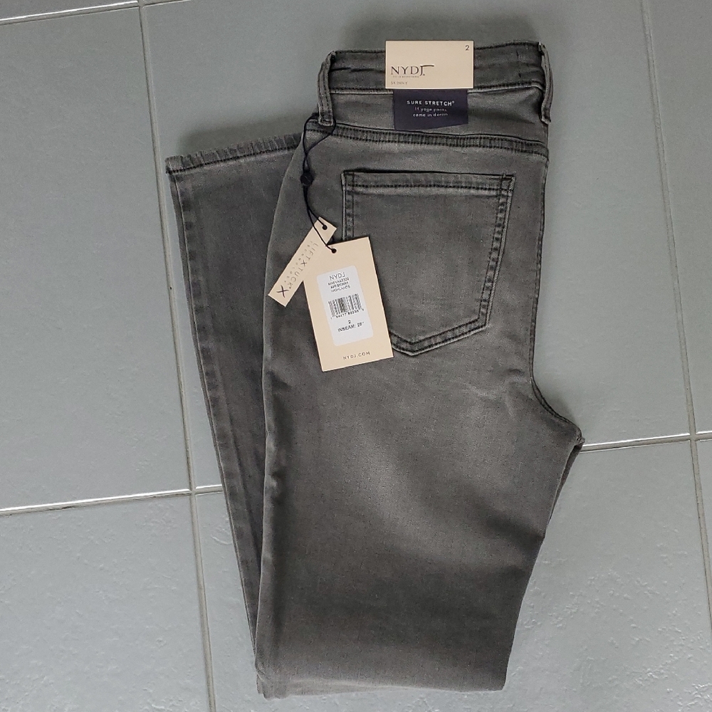 NYDJ Women's NYDJ Ami Charcoal Jeans